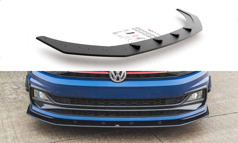 Street Pro Front Splitter Volkswagen Polo GTI Mk6