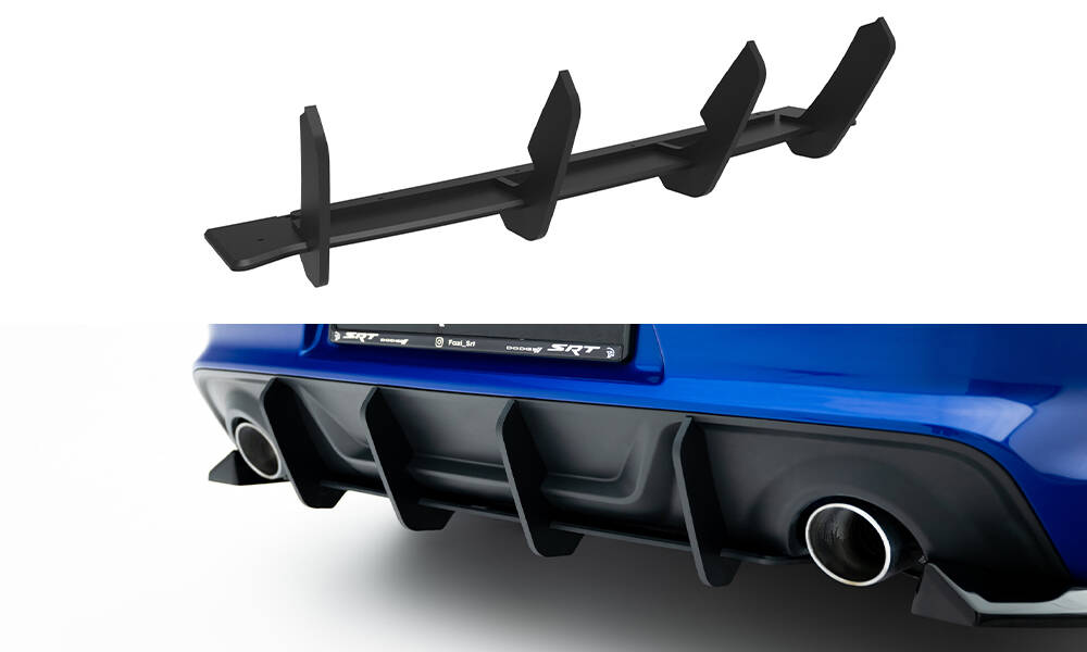 Street Pro Rear Diffuser Dodge Charger RT Scat Pack Widebody Mk3 Facelift