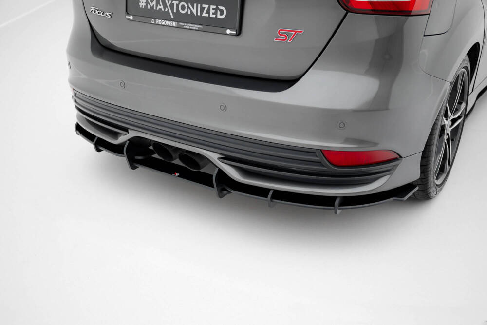 Street Pro Rear Diffuser Ford Focus ST Mk3 Facelift