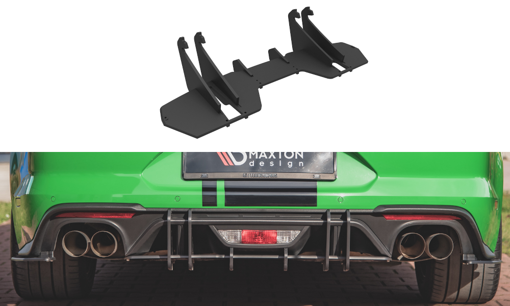 Street Pro Rear Diffuser Ford Mustang GT Mk6 Facelift