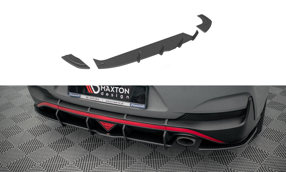 Street Pro Rear Diffuser Hyundai I30 Fastback N-Line Mk3 Facelift