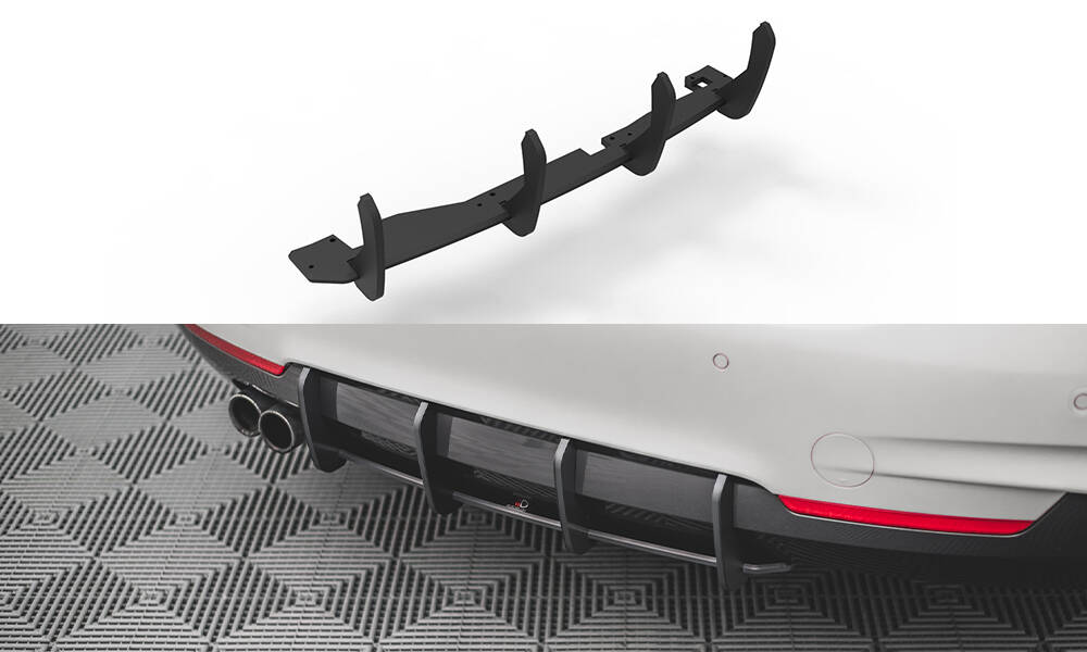 Street Pro Rear Diffuser V.1 BMW 4 M-Pack F32