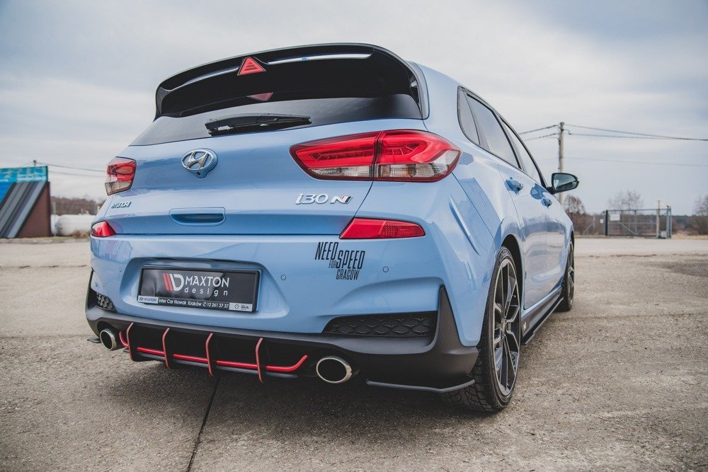 Street Pro Rear Diffuser V.1 Hyundai I30 N Mk3 Hatchback