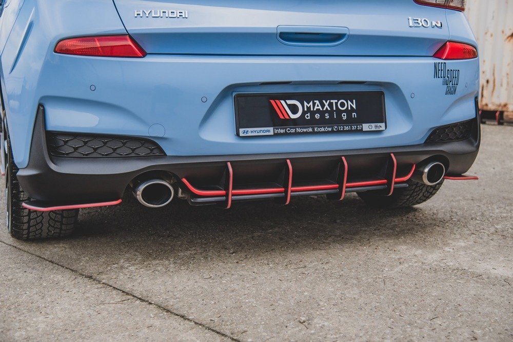 Street Pro Rear Diffuser V.1 Hyundai I30 N Mk3 Hatchback