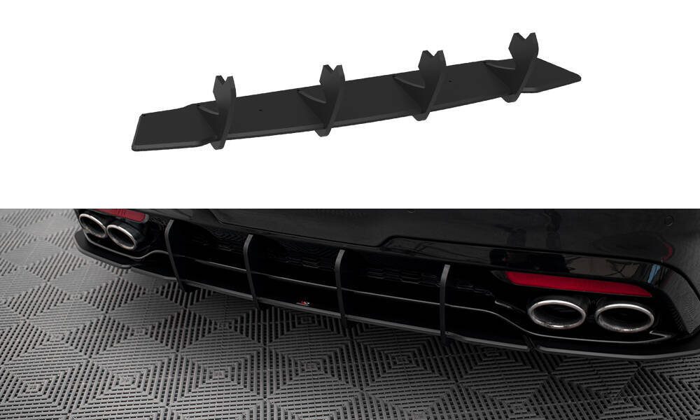 Street Pro Rear Diffuser V.1 Kia Stinger GT / GT-Line  Mk1