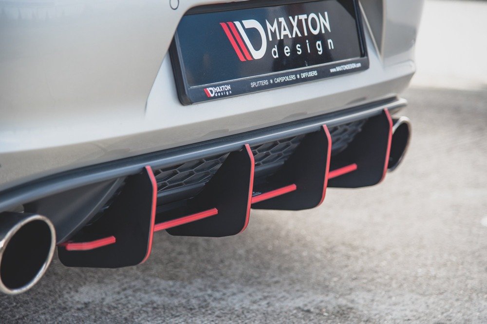 Street Pro Rear Diffuser V.1 VW Golf 7 GTI