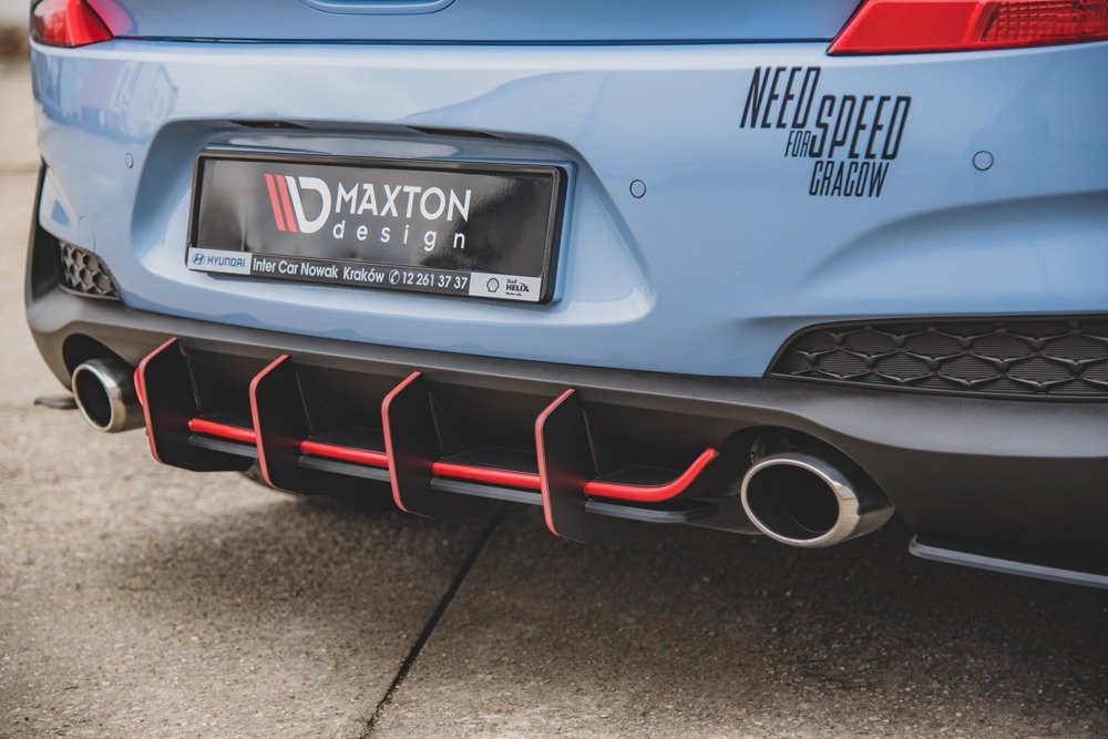 Street Pro Rear Diffuser V.2 Hyundai I30 N Mk3 Hatchback