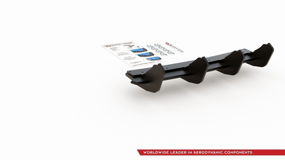 Street Pro Rear Diffuser V.2 VW Golf 7 GTI