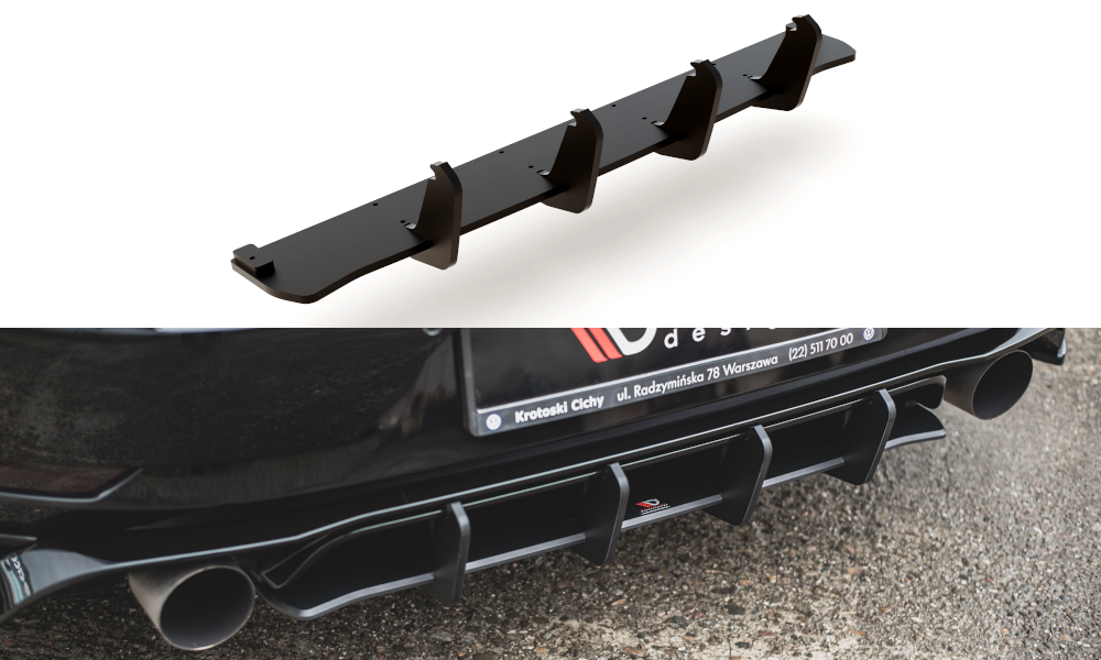 Street Pro Rear Diffuser VW Golf 7 GTI TCR