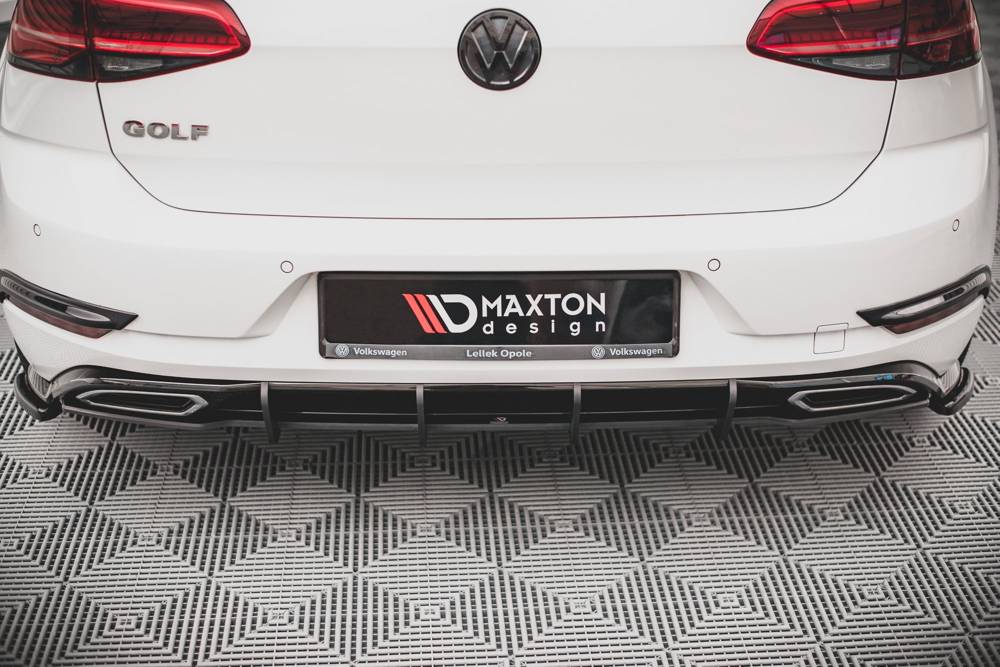 Street Pro Rear Diffuser Volkswagen Golf R-Line Mk 7 Facelift