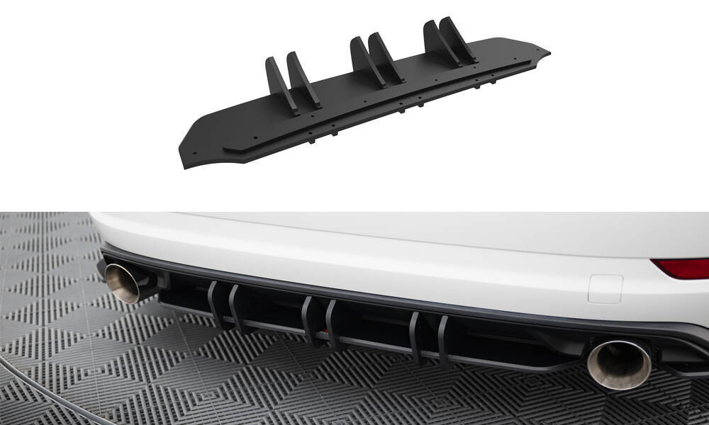 Street Pro Rear Diffuser Volkswagen Jetta GLI Mk7