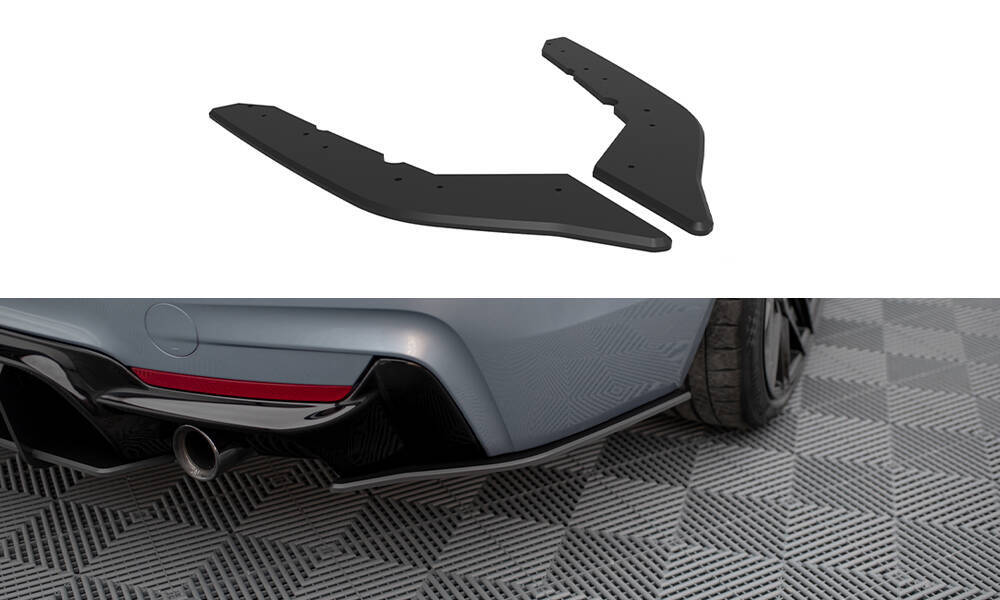 Street Pro Rear Side Splitters BMW 435i Coupe M-Pack F32