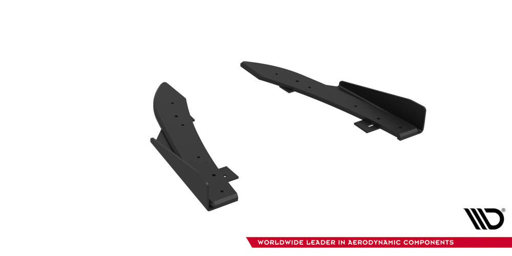 Street Pro Rear Side Splitters + Flaps Audi RS5 Sportback F5