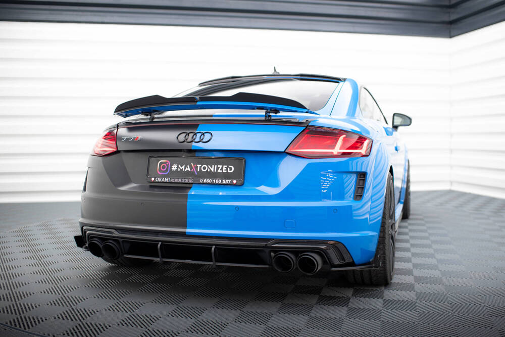 Street Pro Rear Side Splitters + Flaps Audi TT S 8S Facelift