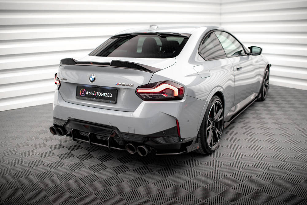 Street Pro Rear Side Splitters + Flaps BMW 2 Coupe M240i G42