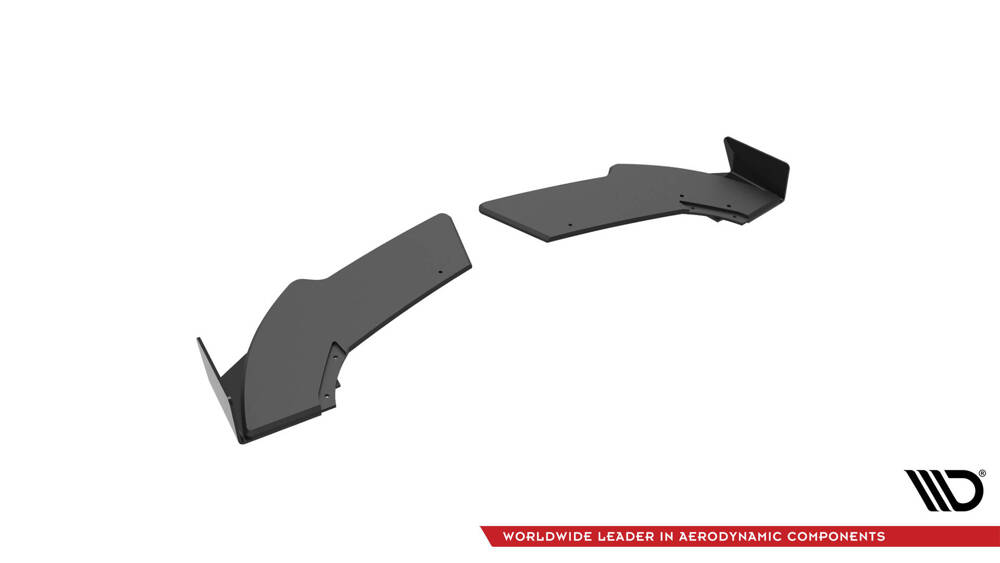 Street Pro Rear Side Splitters + Flaps Mercedes-Benz A 45 AMG W176 Facelift