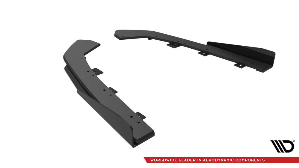 Street Pro Rear Side Splitters + Flaps Volkswagen Jetta GLI Mk7