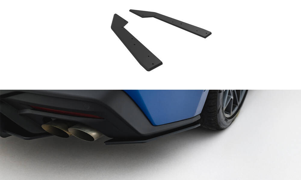 Street Pro Rear Side Splitters  Ford Mustang GT Mk7