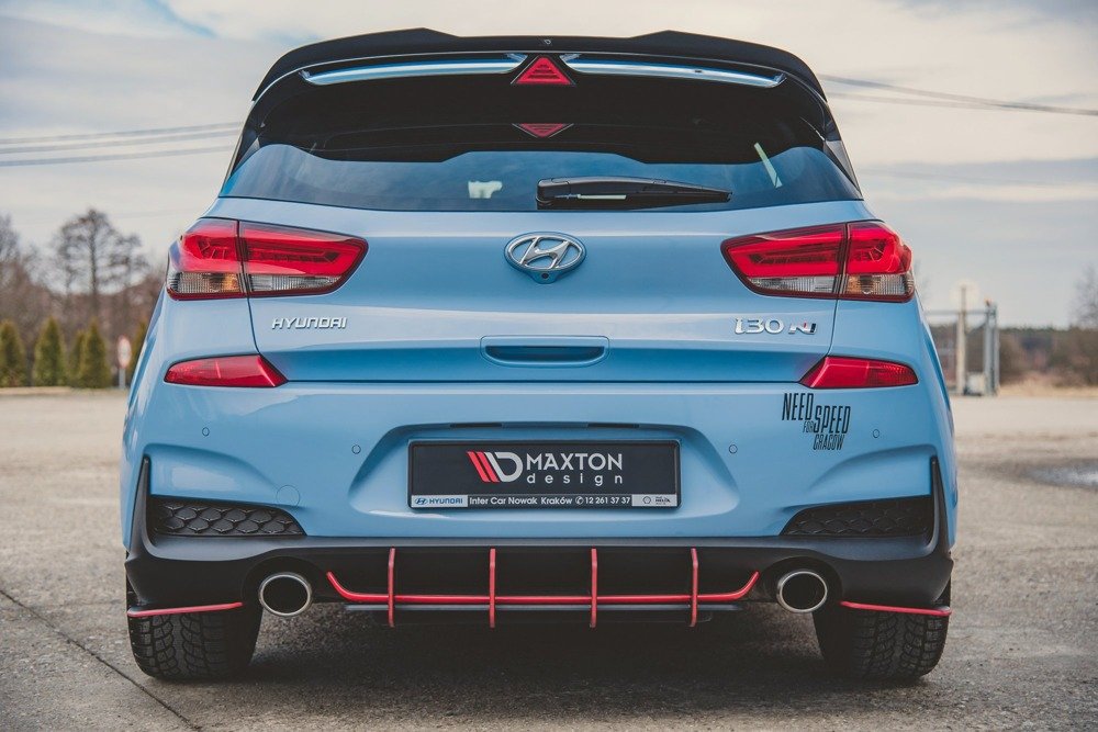 Street Pro Rear Side Splitters Hyundai I30 N Mk3 Hatchback