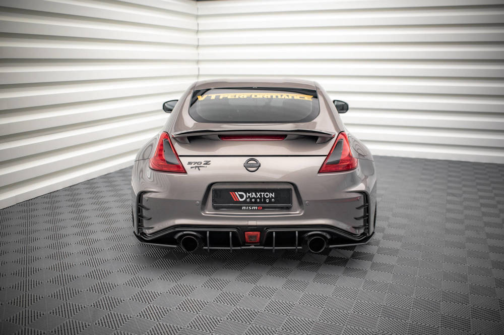 Street Pro Rear Side Splitters Nissan 370Z Nismo Facelift