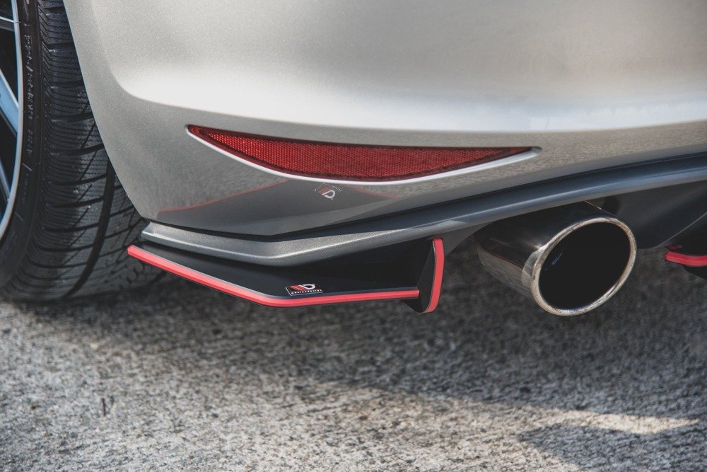 Street Pro Rear Side Splitters V.1 VW Golf 7 GTI 