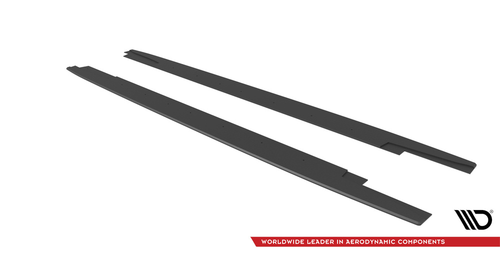 Street Pro Side Skirts Diffusers Audi RS4 B8