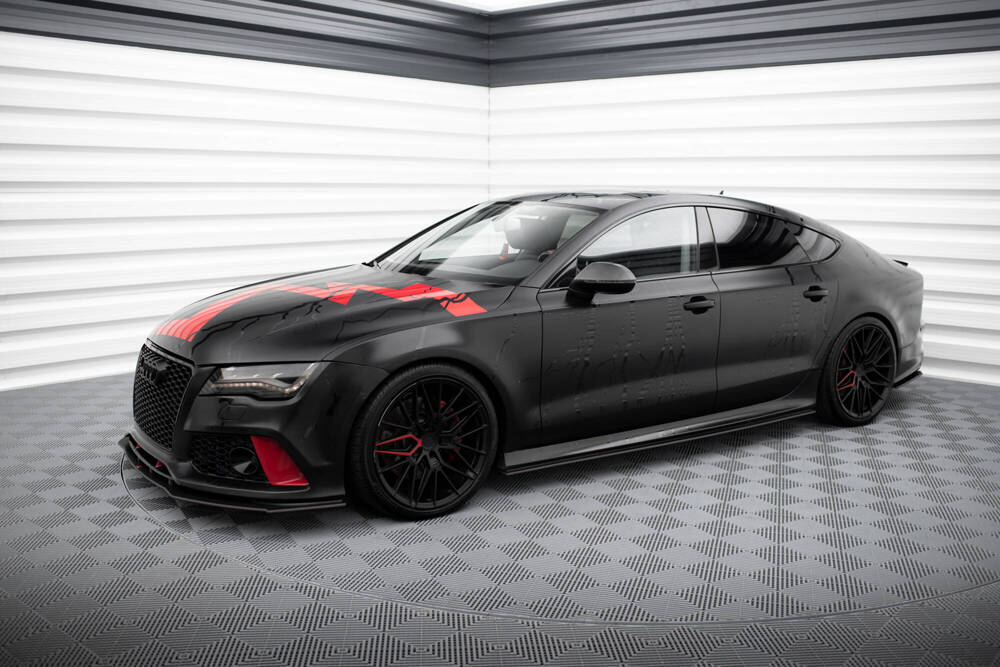 Street Pro Side Skirts Diffusers Audi RS7 C7