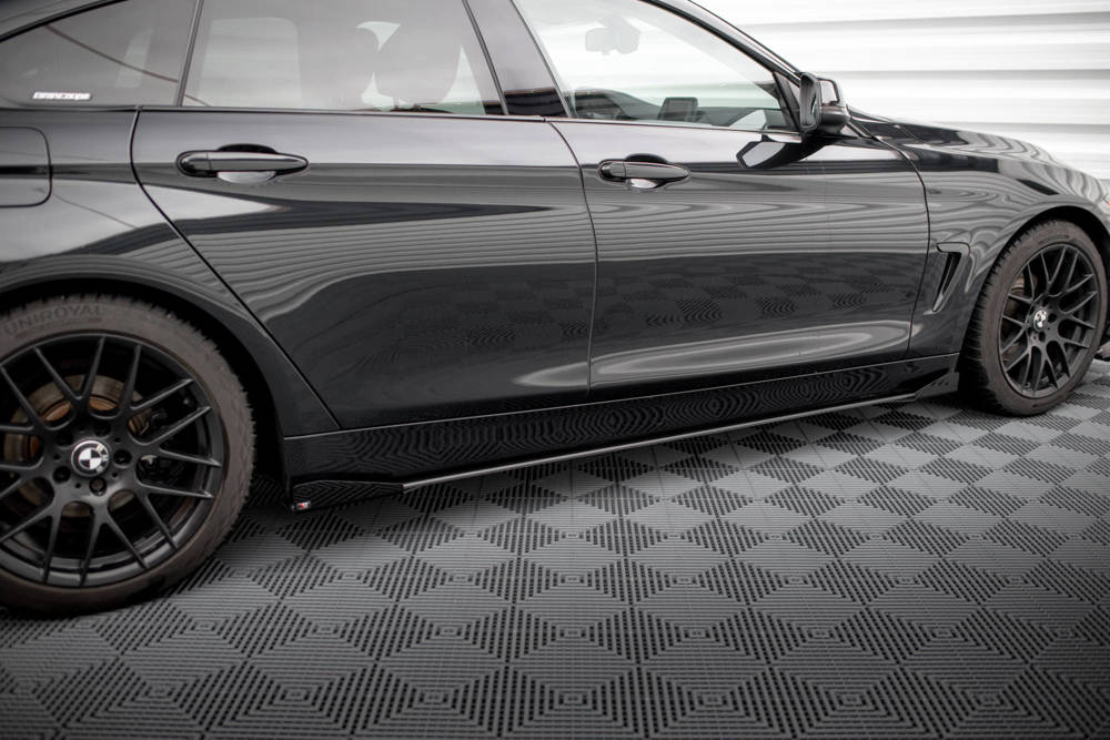 Street Pro Side Skirts Diffusers + Flaps BMW 4 Gran Coupe F36