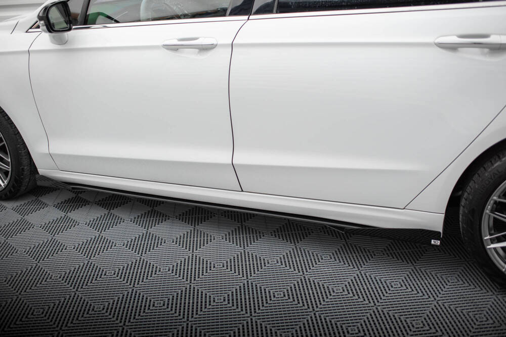 Street Pro Side Skirts Diffusers + Flaps Ford Mondeo Sport Mk5 Facelift / Fusion Sport Mk2 Facelift