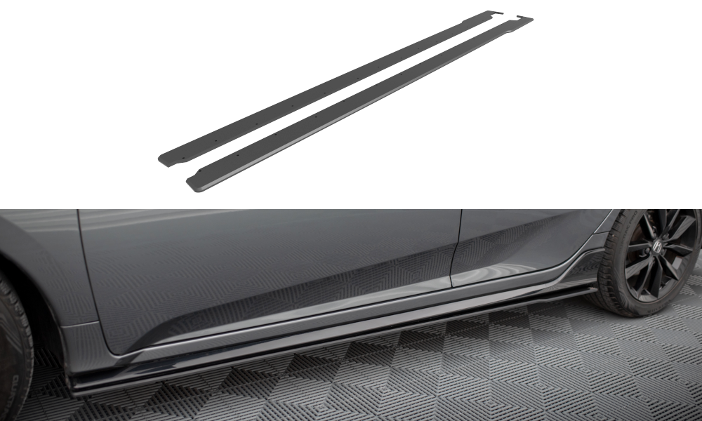 Street Pro Side Skirts Diffusers Honda Civic Sport Mk 10