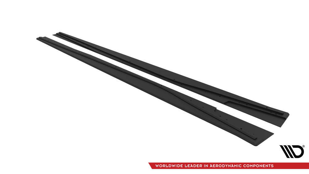 Street Pro Side Skirts Diffusers Mercedes-Benz A AMG-Line W176 Facelift