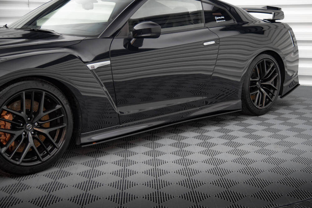 Street Pro Side Skirts Diffusers Nissan GTR R35 Facelift