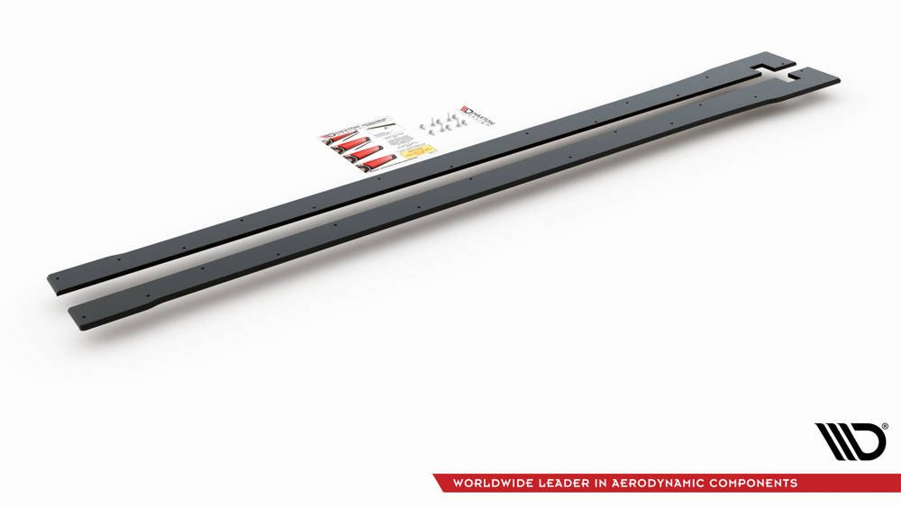 Street Pro Side Skirts Diffusers V.2 Honda Civic Type R Mk10