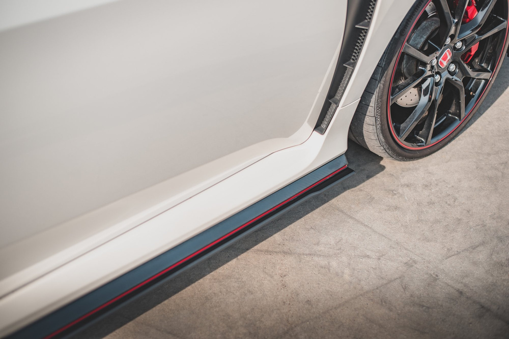 Street Pro Side Skirts Diffusers V.2 Honda Civic Type R Mk10