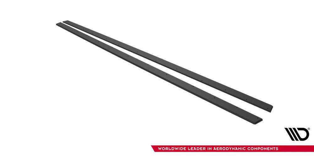 Street Pro Side Skirts Diffusers V.2 Volkswagen Golf GTI / GTE / GTI Clubsport / R-Line Mk8