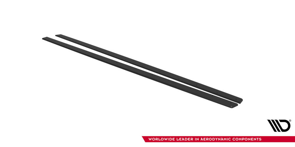 Street Pro Side Skirts Diffusers V.2 Volkswagen Golf GTI / GTE / GTI Clubsport / R-Line Mk8