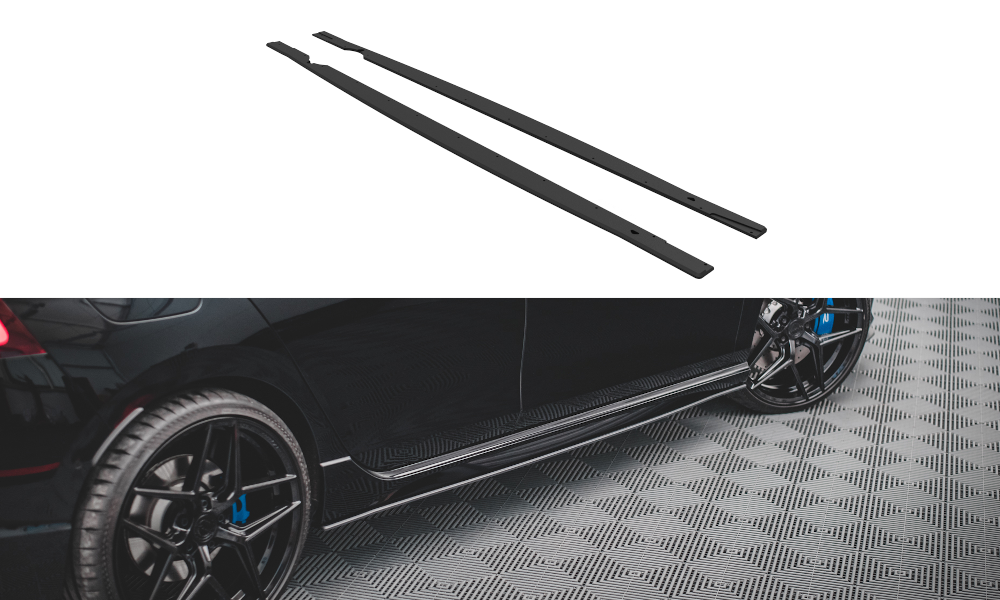 Street Pro Side Skirts Diffusers Volkswagen Golf R Mk8