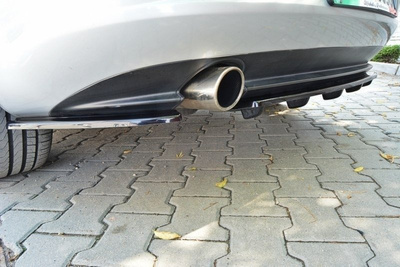 CENTRAL REAR SPLITTER ALFA ROMEO 159 (with vertical bars)