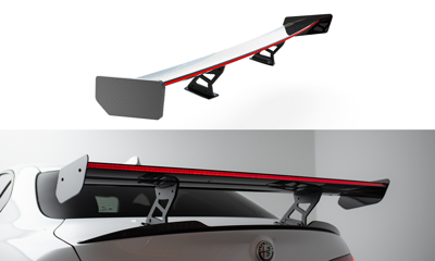 Carbon Spoiler + LED Alfa Romeo Giulia Quadrifoglio