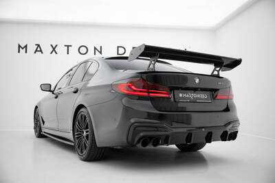 Carbon Spoiler With Internal Brackets Uprights BMW 5 / M5 Sedan G30 / F90