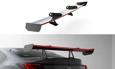 Carbon Spoiler With Upper Swan Mounting + LED Toyota GR86 / Subaru BRZ Mk2