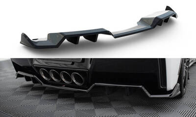 Central Rear Splitter (with vertical bars) Chevrolet Corvette C7