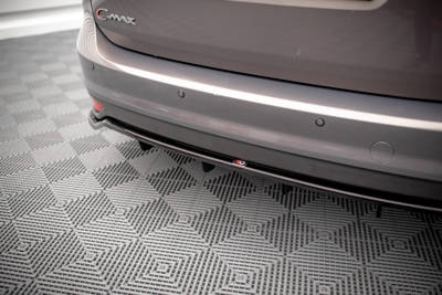 Central Rear Splitter (with vertical bars) Ford C-Max Mk2