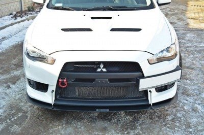 FRONT RACING SPLITTER V.2 Mitsubishi Lancer Evo X