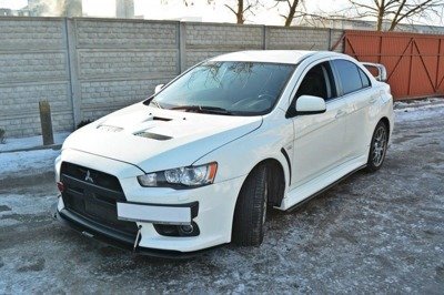 FRONT RACING SPLITTER V.2 Mitsubishi Lancer Evo X