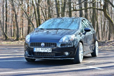 fiat grande punto front splitter