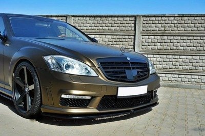 FRONT SPLITTER MERCEDES S-CLASS W221 AMG