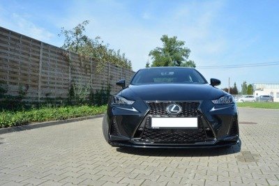 FRONT SPLITTER V.1 Lexus IS Mk3 Facelift F-Sport