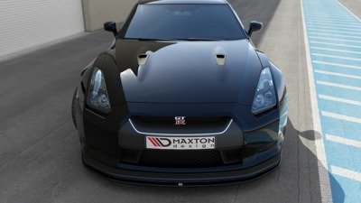 FRONT SPLITTER V.2 NISSAN GT-R PREFACE COUPE (R35-SERIES)