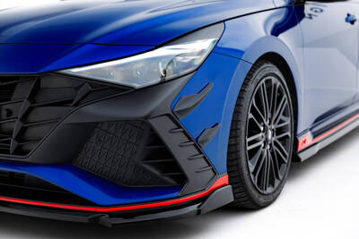 Front Bumper Wings (Canards) Hyundai Elantra N Mk7